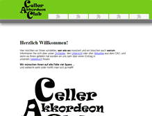 Tablet Screenshot of celler-ac.de